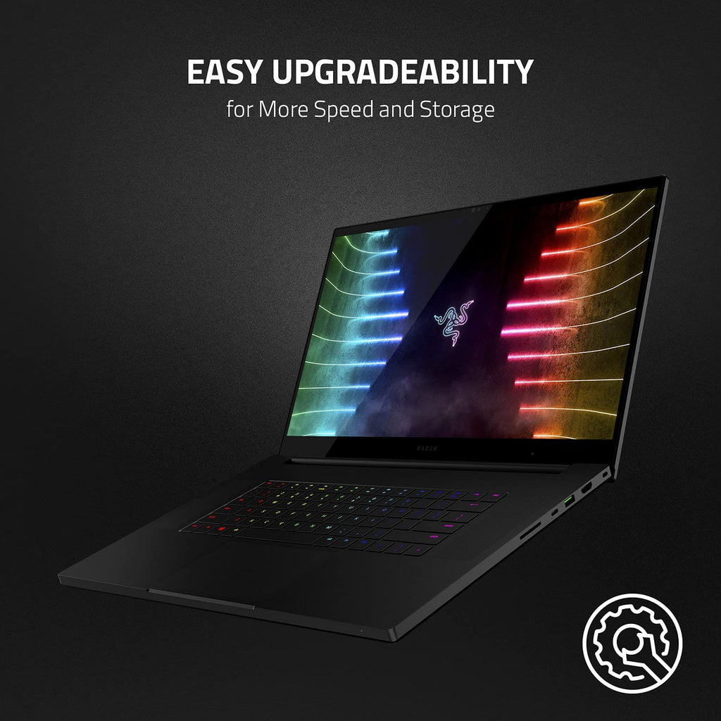 Razer Blade Pro 17 Gaming Laptop 2021: Intel Core I7-11800H 8-Core, NVIDIA Geforce RTX 3080, 17.3" FHD 360Hz, 32GB RAM, 1TB SSD - Chroma RGB - Thunderbolt 3 - SD Card Reader